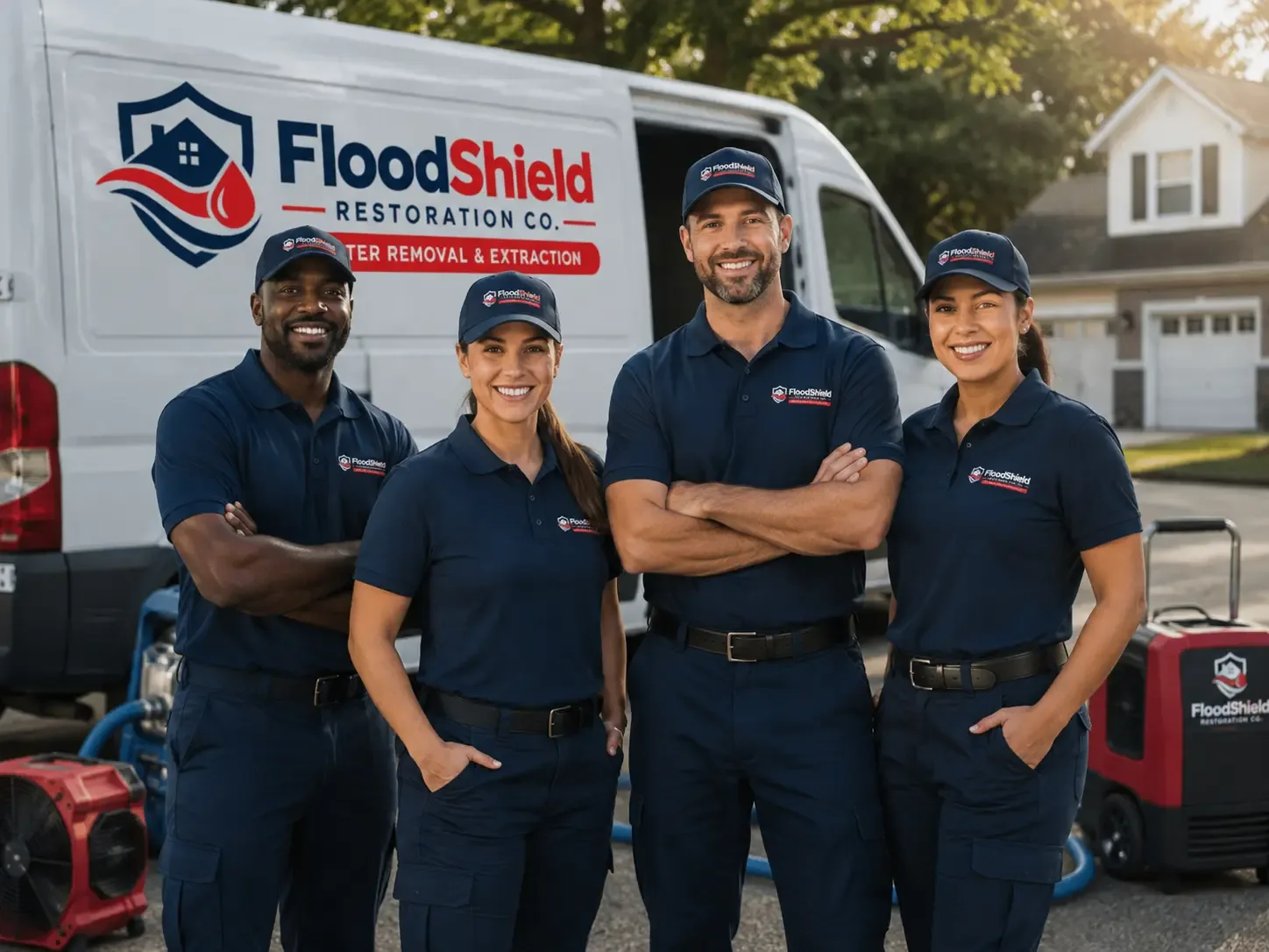Flood Damage Restoration company in Laura, OH